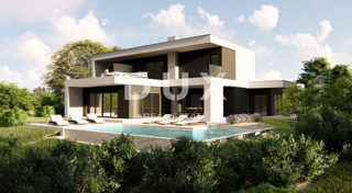 ISTRIA, SVETVINČENAT - Terreno edificabile con permesso, progetto, elettricità, acqua e servizi