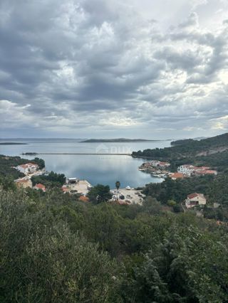 DUGI OTOK, ZAGLAV - Terreno edificabile con impressionante vista sul mare