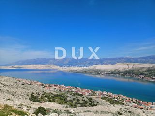 ISOLA DI PAG, PAG - Terreno edificabile con vista mare spettacolare