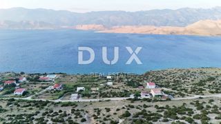 ISOLA DI PAG, BOŠANA - terreno edificabile con vista mare