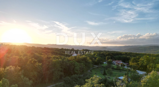 ISTRIA, KRŠAN - Terreno edificabile con vista sulla natura
