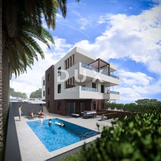 NOVALJA, JAKISNICA - Lussuoso appartamento con piscina e giardino  
