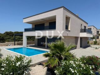 ISOLA DI PAG, MANDRE, casa di prima classe con piscina, di nuova costruzione.