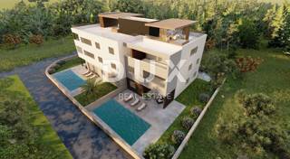 ZADAR, PRIVLAKA - Nuovo edificio a 50 metri dalla spiaggia sabbiosa con vista mare! S6