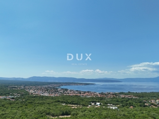 ISOLA DI KRK, MALINSKA (dintorni) - Terreno edificabile con progetto