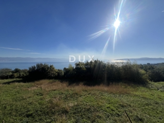 ABBAZIA, LOVRAN, MEDVEJA – terreno edificabile completamente pianeggiante con vista panoramica sul mare