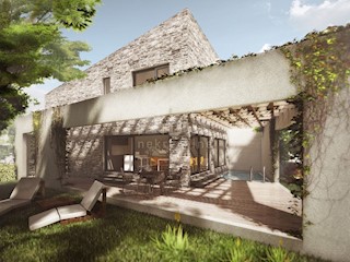 ISTRIA, ALBONA, ST. BARTUL - Due ville bifamiliari con favolosa vista sulla natura