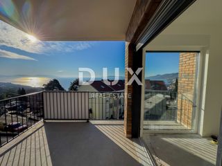 OPATIJA, PAVLOVAC - appartamento in una nuova costruzione vicino a Opatija, 180m2 con vista mare e terrazza sul tetto