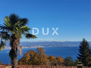 OPATIJA, LOVRAN - terreno edificabile di 668m2 con una vista di qualità sul mare