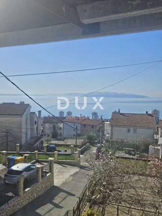 SRDOČI, ZAMET GORNJI, MARINIĆI - appartamento 77m2, soggiorno + 3 camere da letto, 1° piano, con vista mare + terrazza 77m2