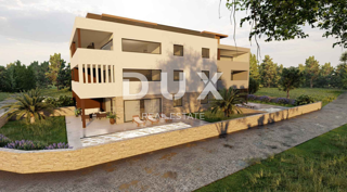 ZADAR, PRIVLAKA - Nuovo edificio a 50 metri dalla spiaggia sabbiosa con vista mare! S5