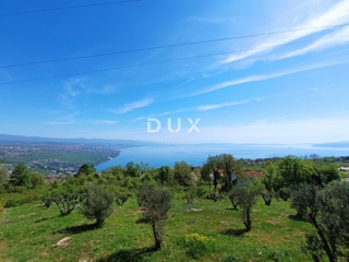 OPATIJA, BREGI - terreno edificabile di 6432 m2 (area edificabile 2355 m² e area agricola 4077 m²) con vista panoramica sul mare