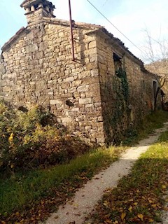 ISTRIA, BUZET - Casa in pietra in rovina nel cuore della natura