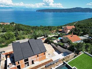 OPATIA, ST. JELENA - villa 250m2 con vista panoramica sul mare e piscina + giardino paesaggistico 1200m2
