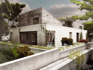 ISTRIA, ALBONA, ST. BARTUL - Moderna villa bifamiliare con vista panoramica