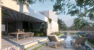 ISTRIA, ALBONA, ST. BARTUL - Moderna villa bifamiliare con vista panoramica