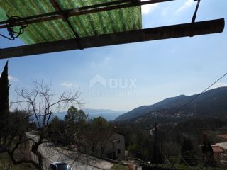 OPATIJA, IČIĆI, POLJANE - terreno edificabile di 4400m2 CON PERMESSO DI COSTRUZIONE!!! con vista mare + vecchia casa 130m2