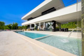 ISTRIA, GROŽNJAN - Villa di design di nuova costruzione con completa privacy, immersa nel verde con una splendida vista