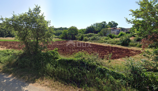 ISTRIA, SVETI LOVREČ - Terreno ai margini della zona edificabile, circondato su 3 lati dalla natura incontaminata