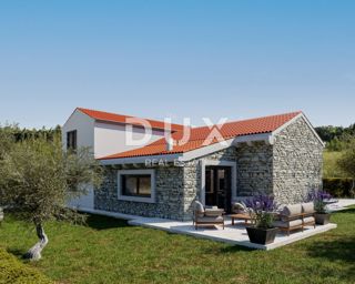 ISTRIA, ŠTOKOVCI - Villa con piscina in fase Roh-bau + terreno edificabile 550 m2