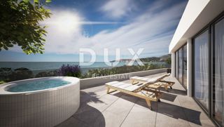 ABBAZIA, CENTRO - Nuova costruzione di design superiore con vista mare!