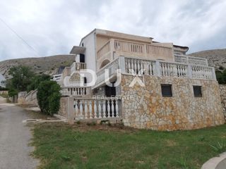 ISOLA DI PAG, PAG - Casa bifamiliare da ristrutturare con vista mare