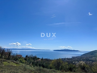OPATIJA, IČIĆI, POLJANE - terreno edificabile 5000m2 con 4 PERMESSI DI COSTRUZIONE:!!! con vista panoramica sul mare