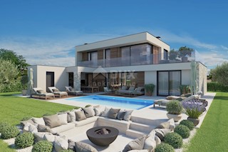 ISTRIA, PARENZO (dintorni) - Villa moderna in costruzione con vista mare
