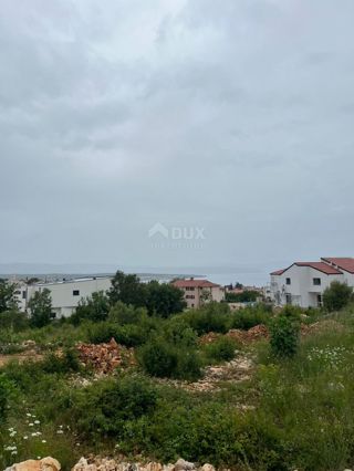 MALINSKA - terreno edificabile con vista mare