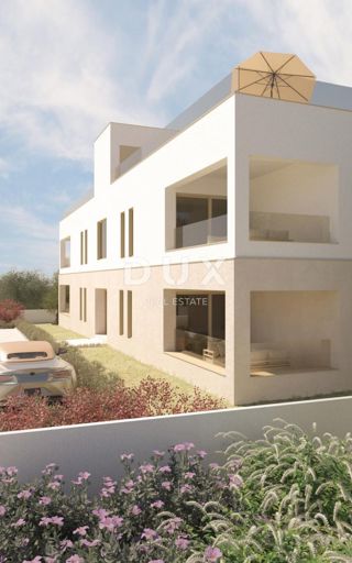 ZADAR, PRIVLAKA - Moderno appartamento con giardino! Nuova costruzione! S2