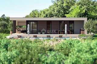 ISTRIA, POREČ - Moderna casa a un piano con piscina in una posizione meravigliosa, nuova costruzione