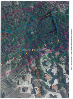 Podstrana, Strožanac, terreno edificabile 700m2, 950 m dal mare e dalla spiaggia