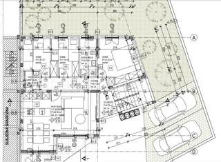 Podstrana, Strožanac, appartamento trilocale 84 m2 con giardino e posto auto