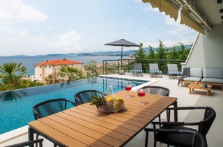 Podstrana, Mutogras, villa di lusso 340 m2 con giardino 392 m2 e piscina