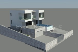 Čiovo, Okrug G, luxury villa 344m2 with pool and garage, first row to the sea