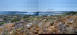 Trogir, Plano, agricultural land 3296 m2, sea view, road