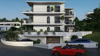 Ciovo, Slatine, 3-bedroom apartment 132 m2, 2nd floor, only 70 m from the sea, swimming pool