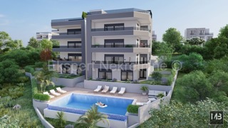 Split, Slatine, comfortable 2-bedroom apartment 113 m2, sea view