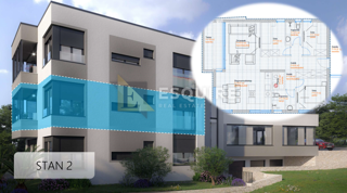 Appartamento Belafuža, Zadar, 102,19m2