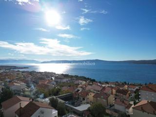 Crikvenica - appartamento con piscina e vista mare