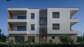 Brodarica - appartamento in un nuovo edificio, seconda fila fronte mare