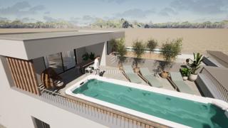 Appartamento con terrazza panoramica, vista mare