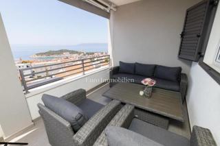 Makarska - appartamento con garage e vista mare