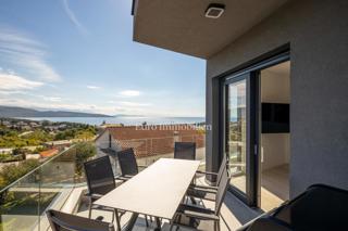 Città di Krk - penthouse con vista mare