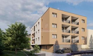 Kastav - nuovo edificio con vista mare