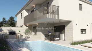 Moderna nuova casa con piscina, Malinska