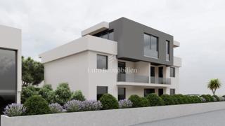 Šimuni, Pag - nuovo edificio, prima fila al mare