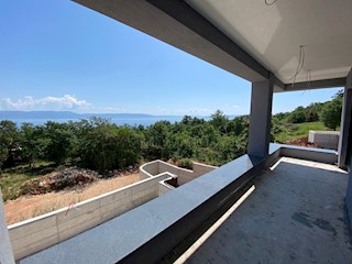 Villa with a beautiful view of the sea, under construction