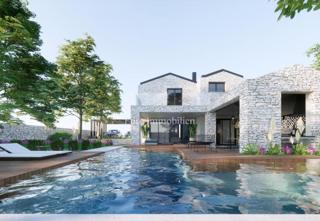 Villa con piscina e vista mare - citta di Krk