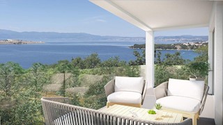 Beautiful apartment overlooking the Kvarner Bay